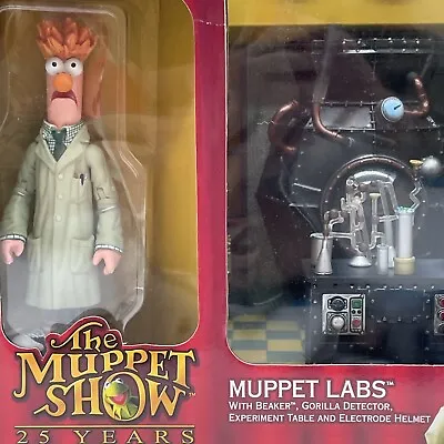 The Muppet Show Muppet Labs With Beaker Playset Palisades 2003 • $69.99