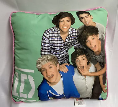 £23.61 • Buy One Direction Cushion Pillow Glitter 16X16 Niall Liam Zayn Harry Louis 1D Pink