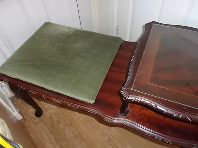 £20 • Buy Vintage Solid Wood Telephone Seat And Shelf