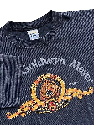 Vintage Mgm Metro Goldwyn Mayer Studios Shirt Size Large Single Stitched • $12.92