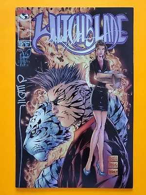 Witchblade #15 (NM) Cover/Art: Turner (Signed: Michael Turner David Wohl) 1997 • $40