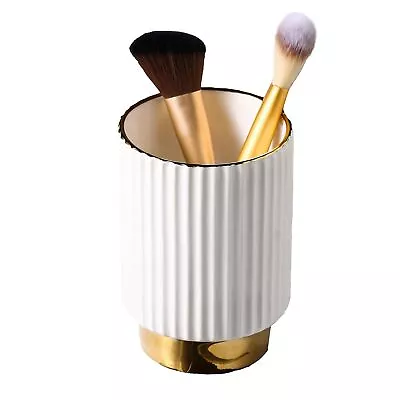 Makeup Brush Holder OrganizerGlass Cosmetic Makeup Brush Cup Ceramics Brushes... • $17.35