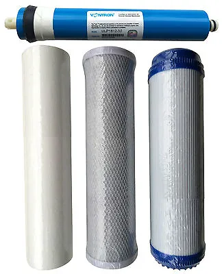 £24.99 • Buy Reverse Osmosis RO Unit Complete Replacement Pre Filters Including Membrane