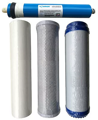 £36.99 • Buy Reverse Osmosis RO Unit Complete Replacement Pre Filters Including Membrane