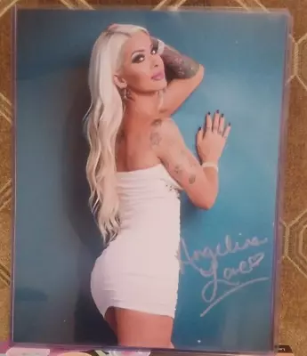 Angelina Love Autographed Signed 11x14 Photo TNA IMPACT NWA • $25