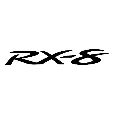 Mazda RX8 Logo Decal Sticker RX-8 Emblem Decal • $1.39