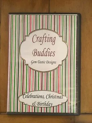 £2.50 • Buy Crafting Buddies Gem-tastic Designs Celebrations Christmas Birthday Craft Cd Rom