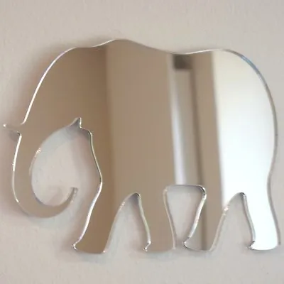 Elephant Shaped Acrylic Mirrors (Several Sizes Available) • $51.19