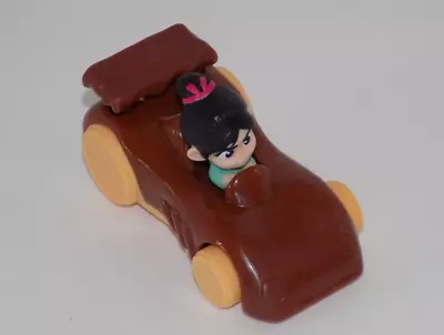 McDonalds 2018 Disney Wreck It Ralph Vanellope In Brown Car Happy Meal Toy! • $3.95