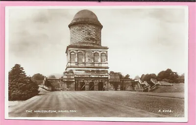 The Mausoleum Hamilton Lanarkshire Scotland Postcard. Real Photo. Valentines. • £3.49