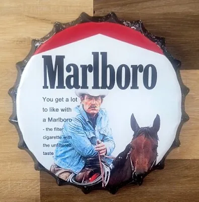  Marlboro Cowboy Advertising Mancave Bar Pub Decor  Metal Sign  • $22.99
