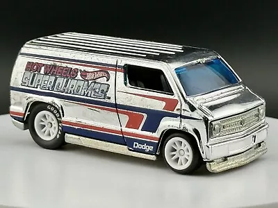 Hot Wheels Factory Bespoke Prototype-Real Riders-Riveted- '77 Dodge Van • $99.95