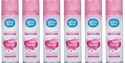 White Rain Hair Spray Aerosol Extra Hold 7 Ounces (Value Pack Of 6) • $23