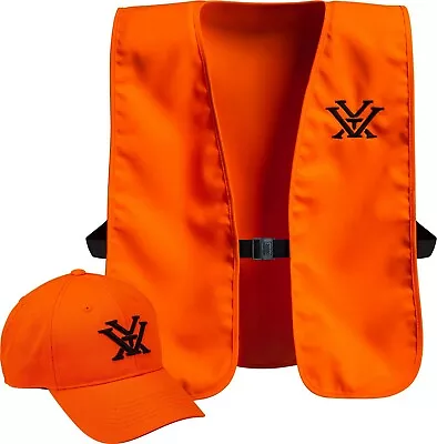 Vortex Optics Blaze Orange Vest & Hunting Hat Combo • $29.99