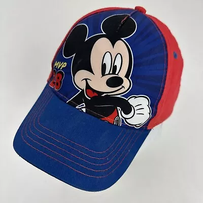 Mickey Mouse MVP 28 Toddler Ball Cap Hat Snapback Baseball • £13.02