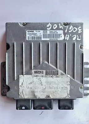 £22.02 • Buy Engine Control Unit-ecu For Peugeot 406 2.0 Hdi 5ws40024ft