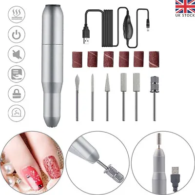 Professional Toe Nail Grinder For Thick Toenails Set Manicure And Pedicure UK • £12.11