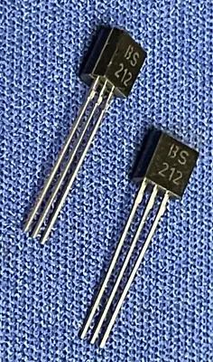 Bs212 To-92 Mosfet Transistor P-ch To-92 Type Rare New Last Ones Qty-1 • $4.95