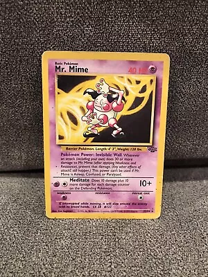 Mr. Mime 22/64 Rare Non Holo Base Set WOTC 1999 Pokemon Jungle HP • $1.75