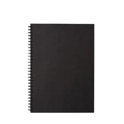 MUJI Double Ring Notebook Plain B6 Dark Gray 80 Sheets • $4