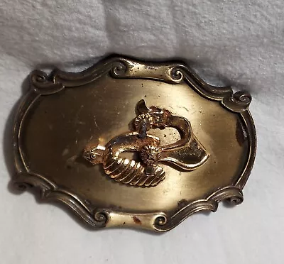 Vintage Brass Raintree Belt Buckle Spurs Western Wear Accessory • $0.99