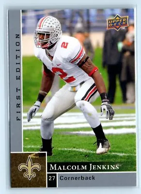 2009 Upper Deck First Edition #179 Malcolm Jenkins Silver ROOKIE CARD RC • $1.99