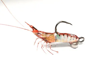 £6.99 • Buy Shrimp Lure Concept Jig 3D Shrimp 40mm 5g Pike Bass Salmon Bombarda Setup