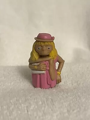 Vintage E. T. The Extra Terrestrial Pink Dress PVC Mini Figurine Toy 2” • $2.50