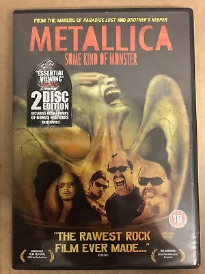 Metallica - Some Kind Of Monster (DVD 2005) Documentary LIKE NEW! • £2.49