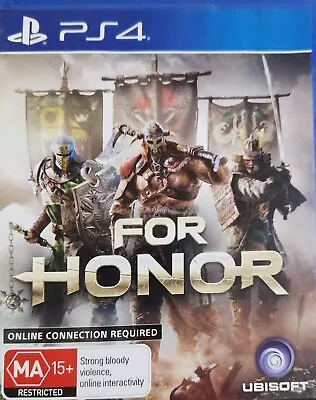 For Honor Sony Playstation 4 Manual Included Free Tracked Postage • $14.95