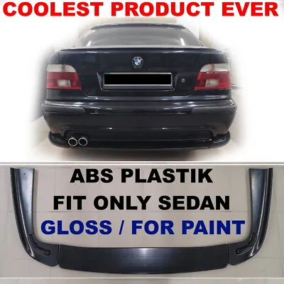 BMW E39 REAR BUMPER Lip Splitter M5 HM LIP Spoiler HAM Style ABS GLOSS FOR PAINT • $200