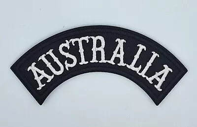  Australia  Rocker  Harley Davidson Biker Vest  Patches Badge Iron Sew On • $8.03