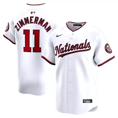 NEW Ryan Zimmerman Washington Nationals Nike Home Limited Player Jersey | Medium • $90