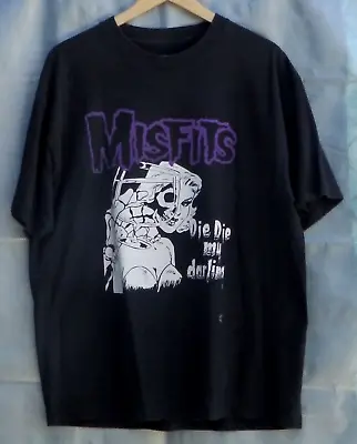 Misfits Vintage T Shirt  Die Die My Darling  Size Large • $22.95