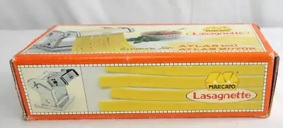 Marcato Lasagnette  Cutter Attachment Works With Atlas 150 Pasta Machine Silver • $39.97