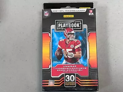 2021 Panini Playbook Football Hanger Box (Sparkle Parallel!) • $54.99