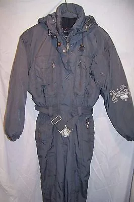 Vintage Bogner Insulated One Piece Snow Ski Suit Women's Medium • $100