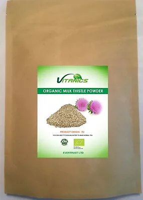 Organic Milk Thistle Powder 100g • £5.72