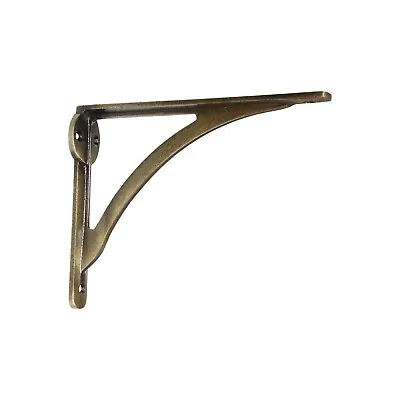 Iron Modern Shelf Bracket - 3 Sizes - BK-IR8207 (2 Pack) | FREE Shipping US • $30.85