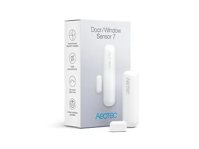 $39.99 • Buy ~NEW~ Aeotec Door / Window Sensor 7 700, Z-Wave Plus Open/Close Sensor [ZWA011]