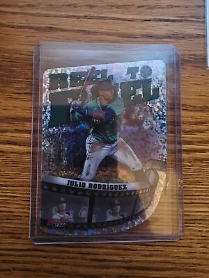 2023 Bowman’s Best JULIO RODRIGUEZ #RR-27 Reel To Reel Mini-Diamond Mariners • $1.99