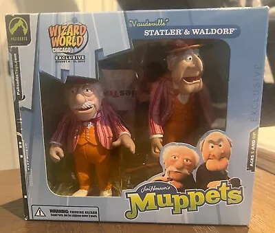 Muppets Statler Waldorf Vaudeville Wizard World Chicago Exclusive 2003 Show READ • $40