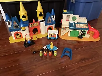 Fisher Price Little People Day At Disney Disneyland And Sesame Street Clubhouse • $0.99