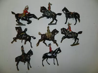 Job Lot Of Vintage Britains Lead Mounted Soldiers                 Ny1 • £9.99