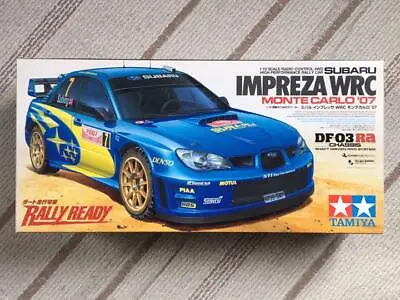 TAMIYA RC 1/10 SUBARU IMPREZA 07 WRC DF-03Ra Toy Hobby Collection Retro Vintage • $729.13