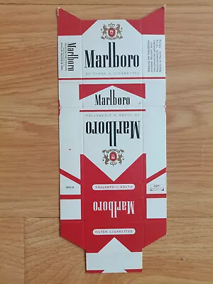 Opened Empty Cigarette Hard Pack--84 Mm-?-Marlboro • $1.50