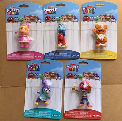 Disney Junior Muppet Babies Mini Figurine Cake Topper Lot Of 5 • $5.99