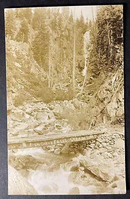 Fish Creek Falls Steamboat Springs Colorado RPPC AZO • $16.90