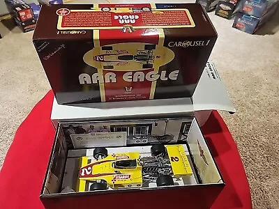 Carousel 1: 1/18 1973 Indy 500 Bill Vukovich Jr AAR Eagle #2 - Stock #4702 • $199.99