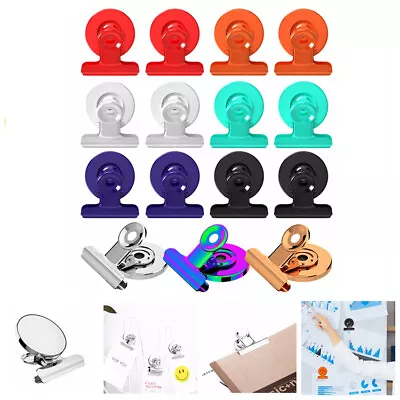 2-10PCS Fridge Magnet Clip Colourful Non Slip Colourful Memo Note Message Holder • £2.99